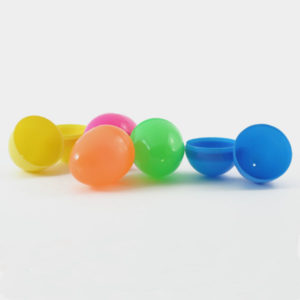 plastic easter eggs